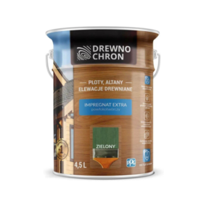 Drewnochron Impregnat Extra Powłokotwórczy Zielony 4,5l