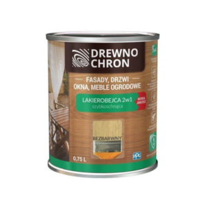 Drewnochron Lakierobejca 2W1 Bezbarwny 0,75l