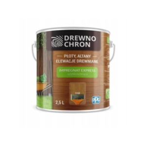 Drewnochron Impregnat Express Dąb Jasny 2,5l