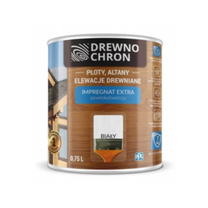 Drewnochron Impregnat Extra Powłokotwórczy Biały 0,75l