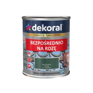 Dekoral Bezpośrednio Na Rdzę Zieleń Mchu Połysk 0,65l