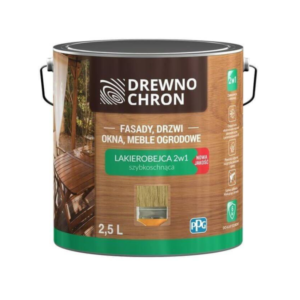 Drewnochron Lakierobejca 2W1 Dąb Naturalny 0,2l