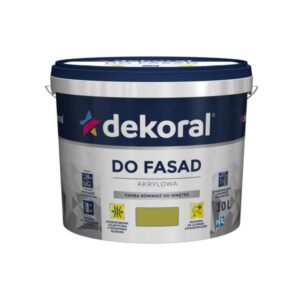 Dekoral Do Fasad Zieleń Oliwkowa 10l