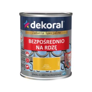 Dekoral Bezpośrednio Na Rdzę Żółty Połysk 0,65l