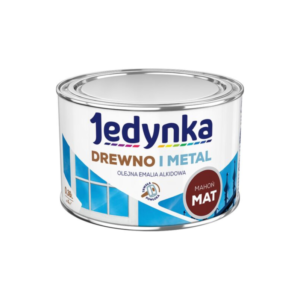 Jedynka Drewno i Metal Mat Mahoń 0,36L
