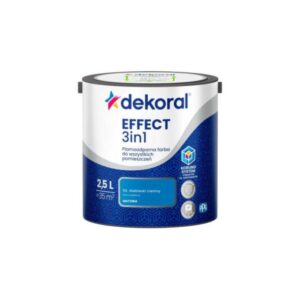 Dekoral Effect 3In1 Niebieski Ciemny 2,5l