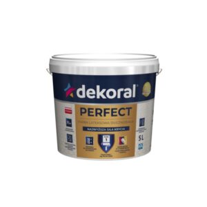 Dekoral Perfect Farba Lateksowa Śnieżnobiała 5l