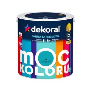 Dekoral Moc Koloru Turkusowa Głębia 2,5l