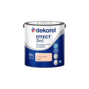 Dekoral Effect 3In1 Jasny Łososiowy 2,5l