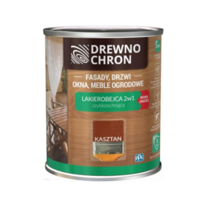 Drewnochron Lakierobejca 2W1 Kasztan 0,2l