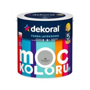 Dekoral Moc Koloru Szara Eminencja 2,5l