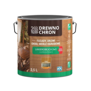 Drewnochron Lakierobejca 2W1 Dąb Naturalny 2,5l