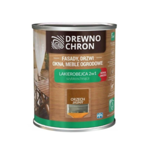 Drewnochron Lakierobejca 2W1 Orzech Jasny 0,2l