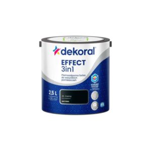 Dekoral Effect 3In1 Czarny 2,5l