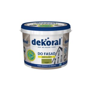 Dekoral Do Fasad Zieleń Oliwkowa 5l