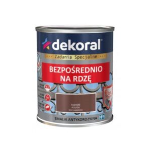 Dekoral Bezpośrednio Na Rdzę Mahoń Połysk (Tlenkowy Czerwony) 0,65l