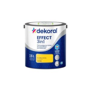 Dekoral Effect 3In1 Żółty Złocisty 2,5l