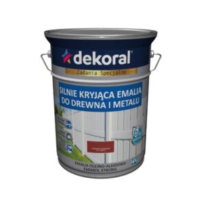 Dekoral Emakol Czerwony Karminowy 5l