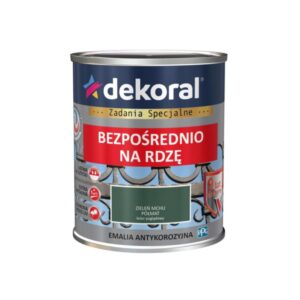 Dekoral Bezpośrednio Na Rdzę Zieleń Mchu Półmat 0,65l