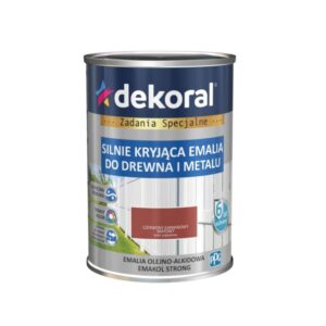 Dekoral Emakol Czerwony Karminowy Matowy 0,9l