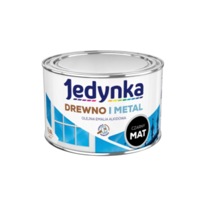 Jedynka Drewno i Metal Mat Czarny 0,36L