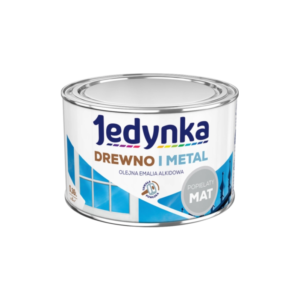 Jedynka Drewno i Metal Mat Popielaty 0,36L