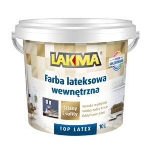 TOP LATEX Farba lateksowa baza TR3 4l
