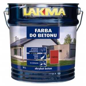 AKRYBET BETON Farba akrylowa - ceglasta 4l