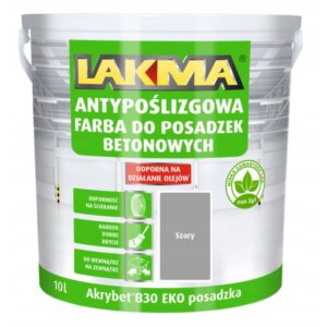 AKRYBET B-30 EKO POSADZKA SZARA 10 L