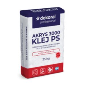 Akrys 3000 Klej Ps - Do Płyt Styropianowych 25kg
