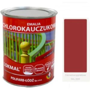 LOKMAL Czerwona Sygnałowa RAL3001 10l