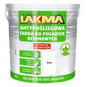 AKRYBET B-30 EKO POSADZKA BIAŁA 4 L