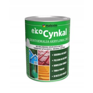 EKOCYNKAL 2W1 Żółty Drogowy RAL 1023 10l