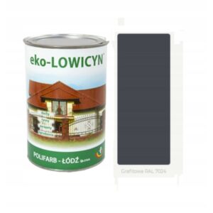 eko-LOWICYN Grafitowa RAL7024 1l
