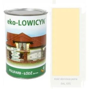 eko-LOWICYN Kość Słoniowa Jasna RAL1015 10l