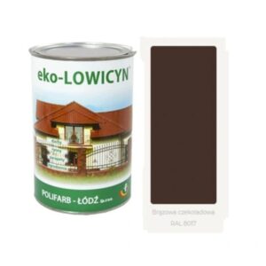 eko-LOWICYN Brązowa Czekoladowa RAL8017 1l