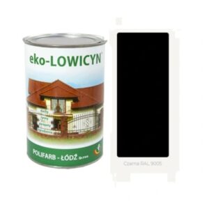 eko-LOWICYN Czarna RAL9005 10l