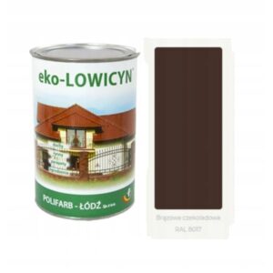 eko-LOWICYN Brązowa Czekoladowa RAL8017 10l