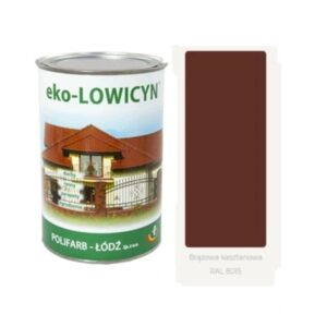 eko-LOWICYN Brązowa Kasztanowa RAL8015 1l