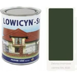LOWICYN-Sx Zielona Chromowa Ciemna RAL6020 0,8l