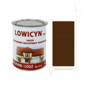 LOWICYN Brązowa RAL8016 5l