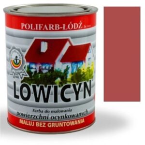 LOWICYN Czerwona Tlenkowa RAL3009 0,8l