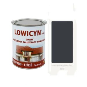 LOWICYN Szara Antracytowa RAL7016 5l