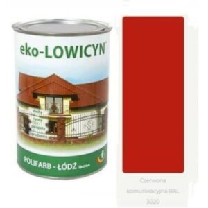 eko-LOWICYN Czerwona Komunikacyjna RAL3020 10l