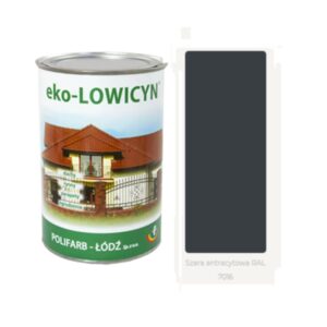 eko-LOWICYN Szara Antracytowa RAL7016 1l