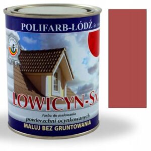 LOWICYN-Sx Czerwona Tlenkowa RAL3009 0,8l