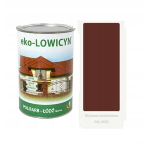 eko-LOWICYN Brązowa Kasztanowa RAL8015 5l