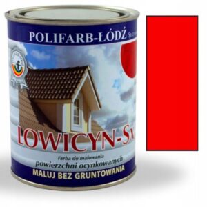 LOWICYN-Sx Czerwona Sygnałowa RAL3001 0,8l