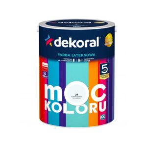 Dekoral Moc Koloru Ulotna Szarość 5l