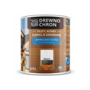 Drewnochron Impregnat Extra Powłokotwórczy Biały 0,75l